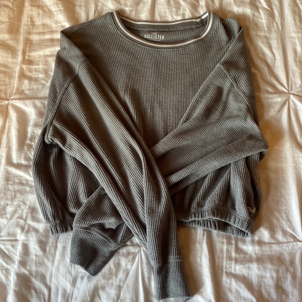 Grey Hollister Sweater